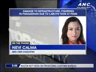 'Labuyo' damage in Pangasinan reaches P50M
