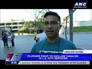 Filipinos fight for Tagalog language in Los Angeles