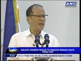 Clean up police ranks, PNoy tells Mar