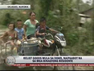 Download Video: Relief efforts reach isolated Aurora town