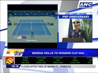 Serena rolls to Rogers Cup win