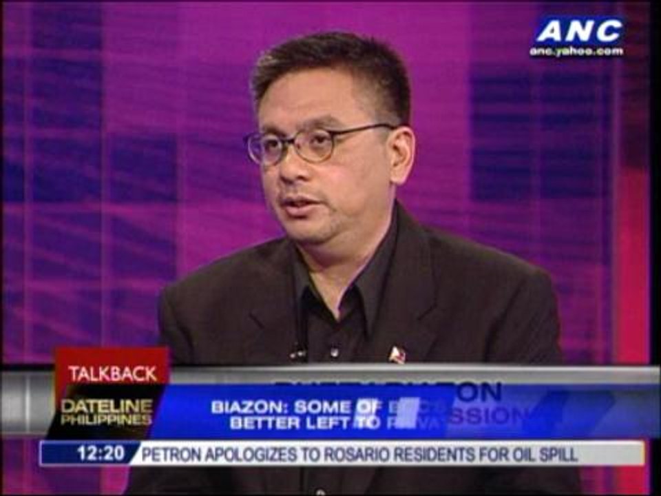 Biazon not keen on privatizing Customs