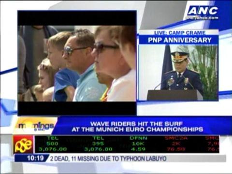 Wave-riders hit surf at Euro championships