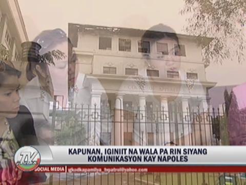 Napoles lawyer tries to halt arrest order