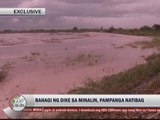 Pinatubo ash, cracked dike blamed for Pampanga floods