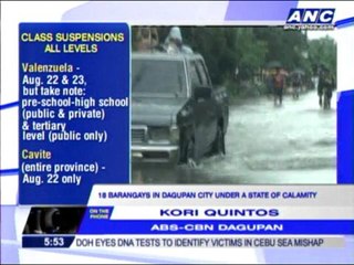 18 Dagupan barangays under state of calamity