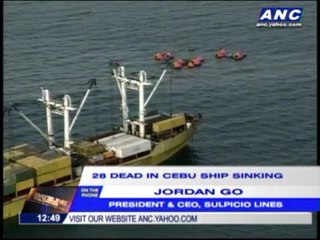 Sulpicio Lines: Cause of ship collision still unclear