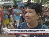 Some flood victims choose to stay at evacuation centers