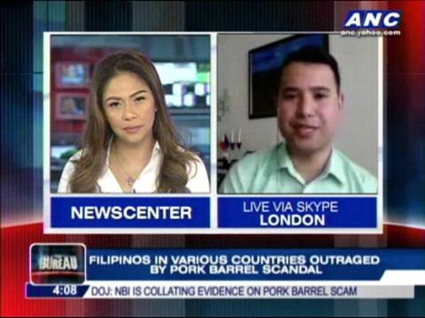 Fil-Brit shares 'pork barrel protest' experience in UK