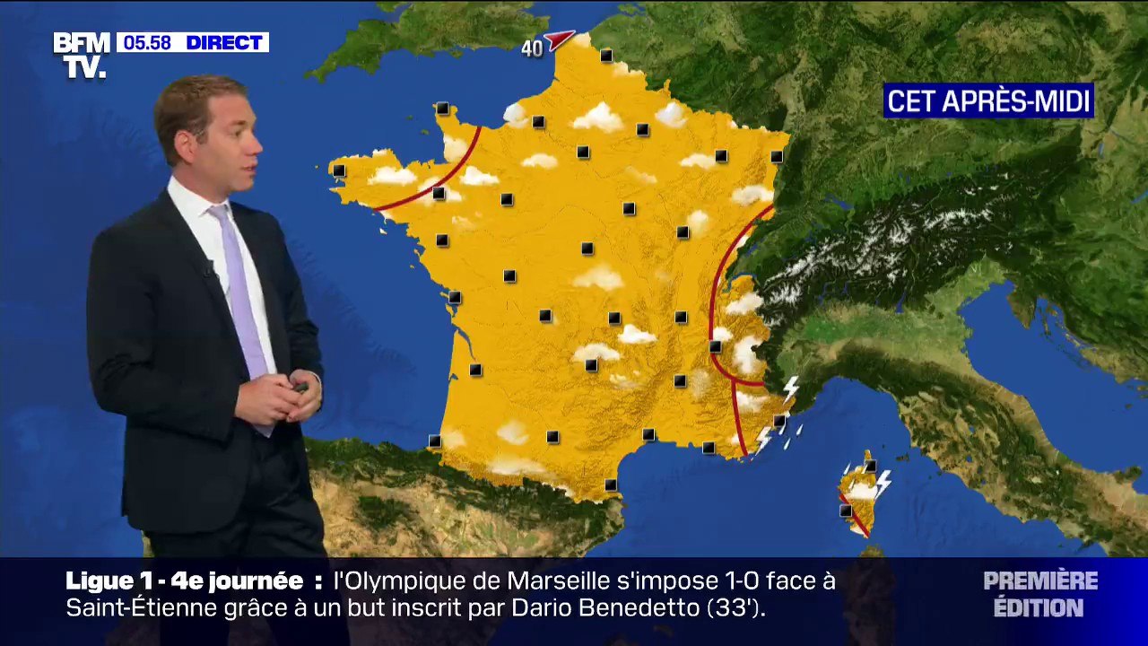 Grand soleil sur presque toute l'Hexagone ce lundi malgré de fraîches températures le matin