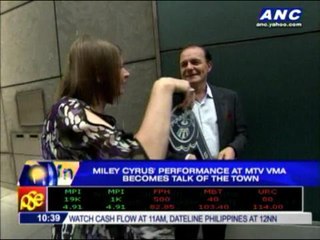 Miley Cyrus' VMA performance is talk of the town