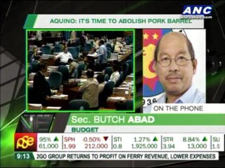 Abad: No more special pork fund after 2014