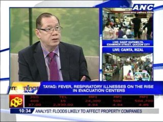 Swimming in floods. Watch out for leptospirosis