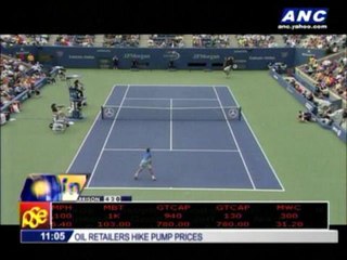 Nadal eases into 2nd round of US Open