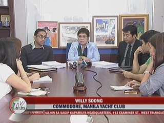 Manila Yacht Club: Napoles is not a member