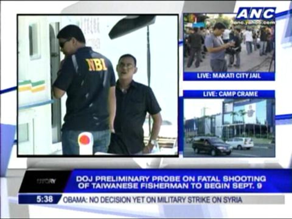 DOJ sets preliminary probe on Taiwanese fisherman's killing