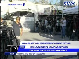 Napoles to be brought to Makati City Jail
