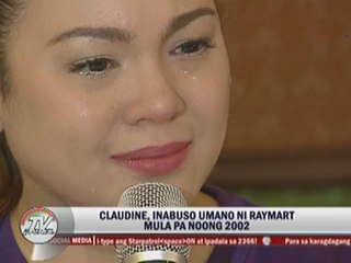 Claudine accuses Raymart of abuse