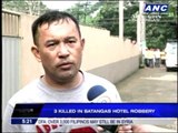 3 die in Batangas hotel robbery