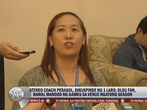 UAAP suspends Ateneo coach, bans heckler