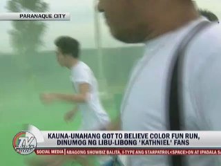 Marc Logan reports: Fans join 'KathNiel' fun run