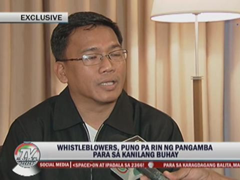 Whistleblowers in 'pork' scam fear for life