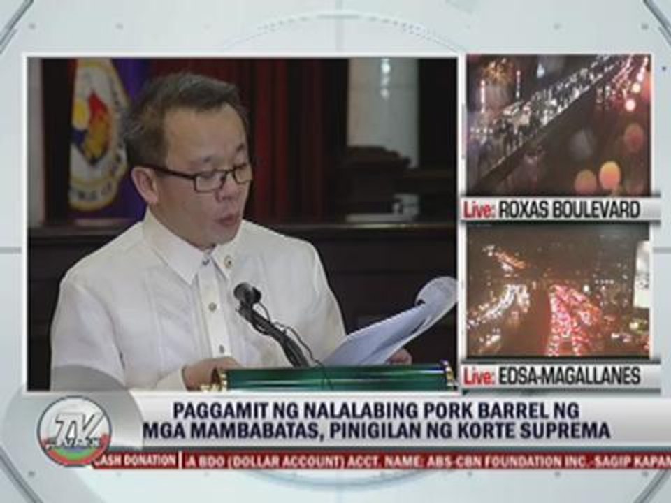 SC issues TRO vs lawmakers' 2013 PDAF