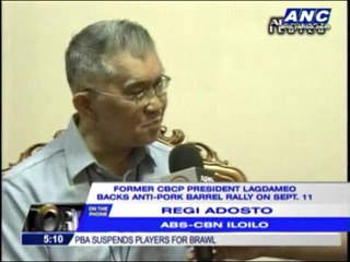 Former CBCP head backs rally vs pork on Sept 11