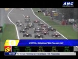 Vettel dominates Italian GP
