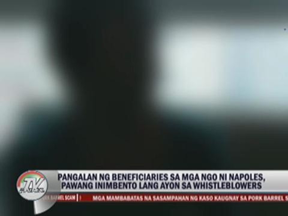 Whistleblowers: Fake names in Napoles NGOs from newspapers