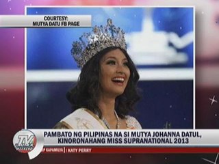 Mutya Datul is Miss Supranational 2013