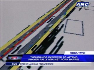 Thousands to attend EDSA rally vs 'pork'