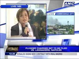 Whistle-blowers, de Lima attend Mass