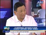 Almendras: Aquino's funds clearly defined, spent wisely