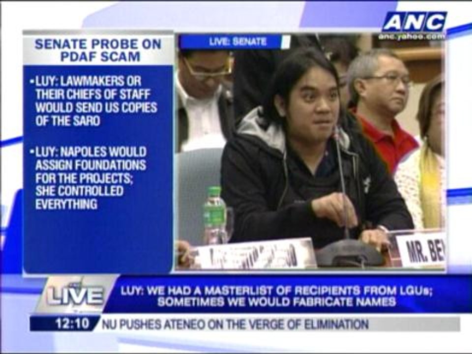 Luy names heads of Napoles NGOs