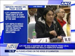 Luy names heads of Napoles NGOs