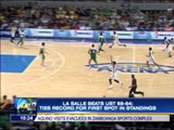 La Salle beats UST, ties for 1st place