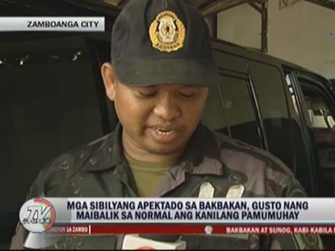 Zamboanga residents miss normal, peaceful life