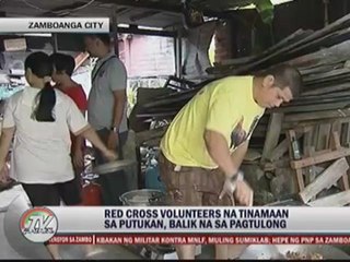 Injured Red Cross volunteers return to work in Zamboanga