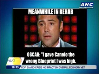 Floyd says sorry to De La Hoya over meme