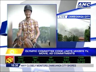 IOC code limits Mikee's TV, movie, ad commitments