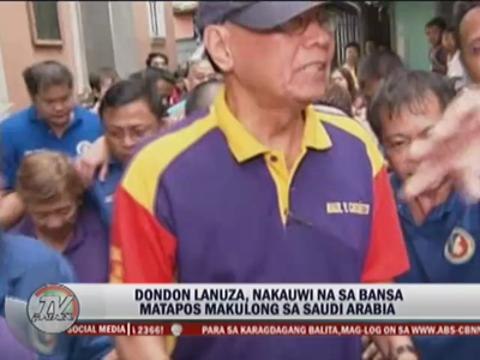 Tears flow as pardoned OFW reunited with family