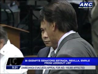 No lookout order for 3 senators tagged in pork scam