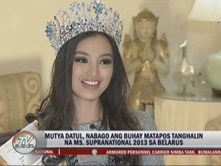 Miss Supranational gets hero's welcome in hometown