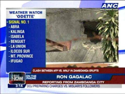 Clashes in Zamboanga erupt anew