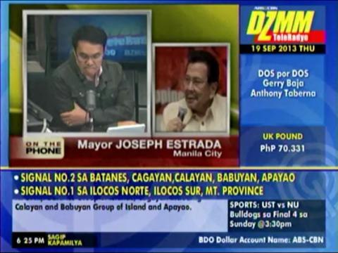 Erap: War sometimes necessary to win peace
