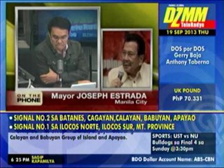 Erap: War sometimes necessary to win peace