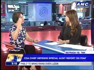 Jinggoy asked not to be named in COA press con