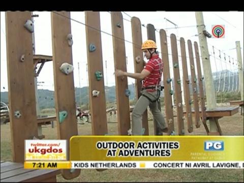 Giant swings and more at adventure park in Pampanga