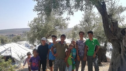 10.000 vidas al límite en Moria, un campo desbordado al triple de su capacidad